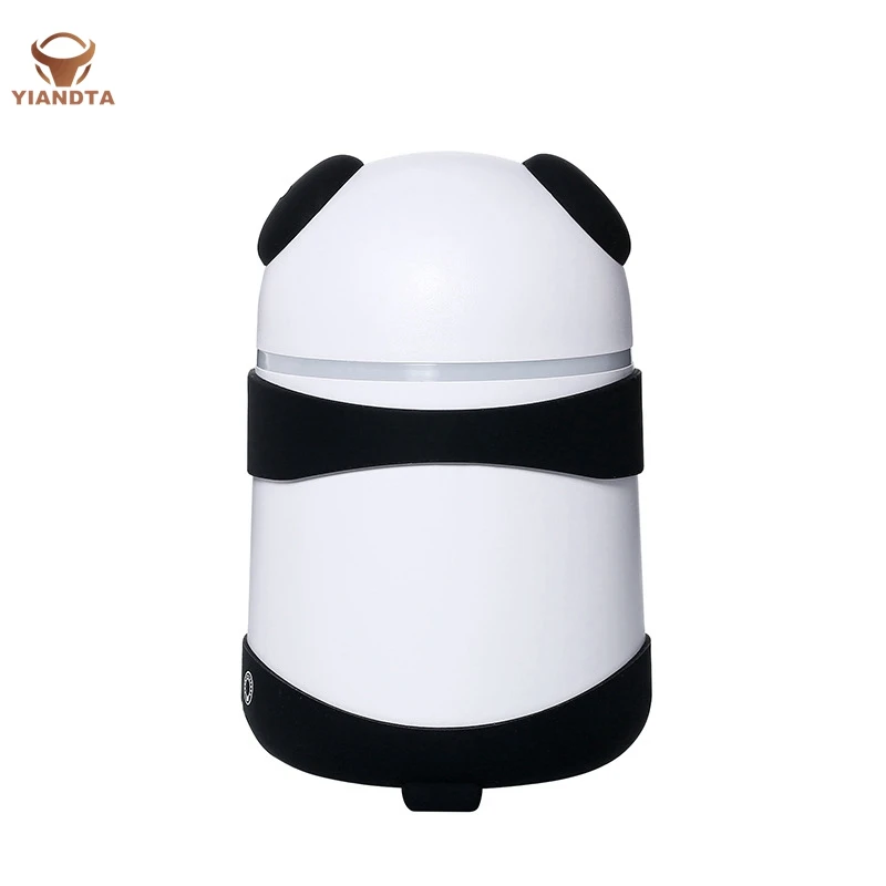

Mini Cute Panda Mist Aromatherapy Machine Seven Color Night Light Air Humidifier