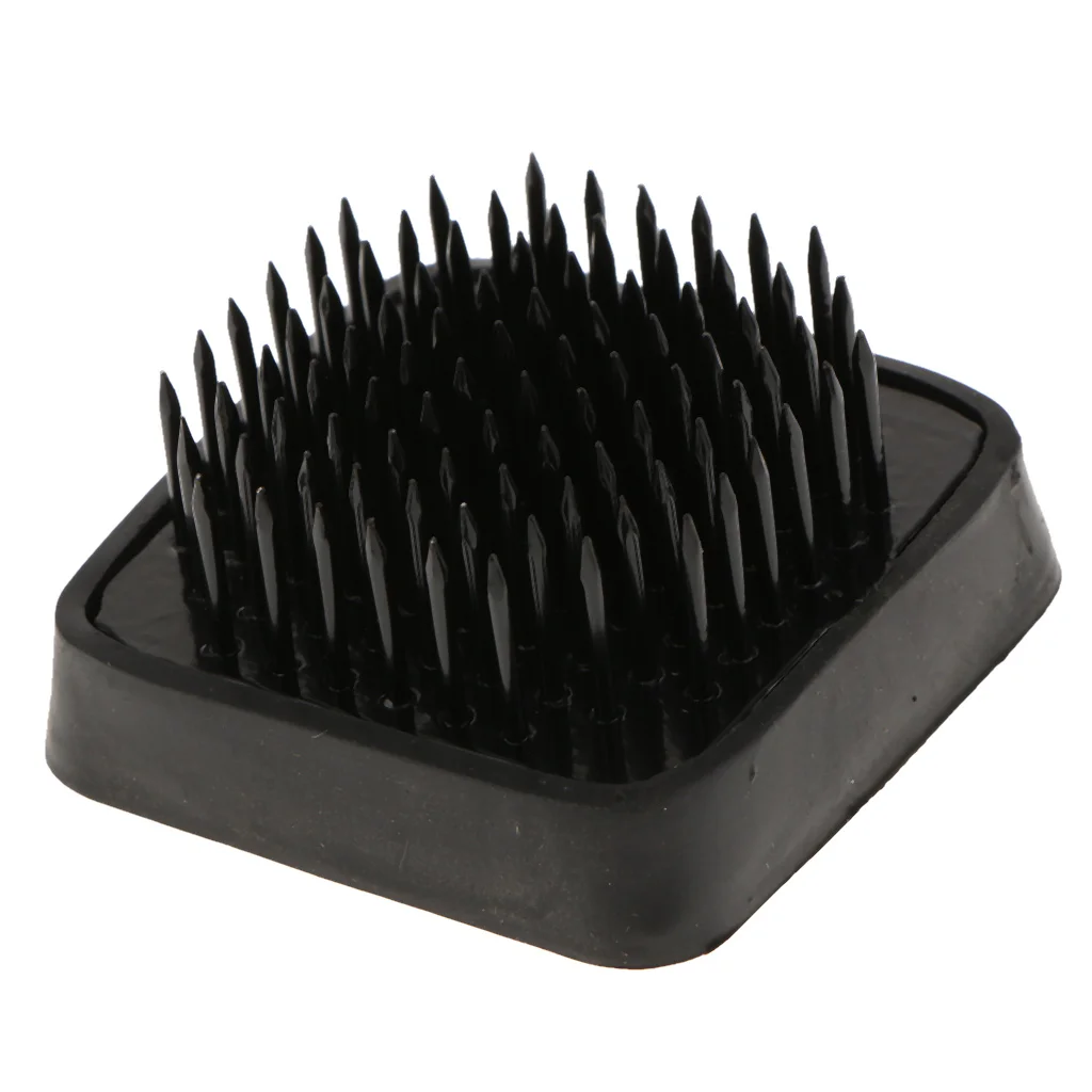 Various Size Rubber Base Metal Spike Flower Frog Kenzan with Sturdy Rubber Base for Ikebana Kenzan Floral Arrangment Art