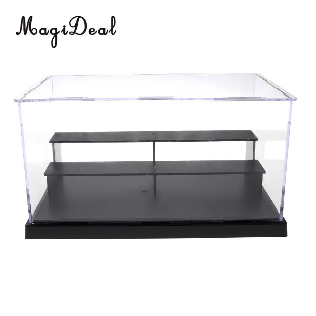 Acrylic Model Display Case Dustproof Protection Three-tier Box for Action Figures Product Samples Home Decor