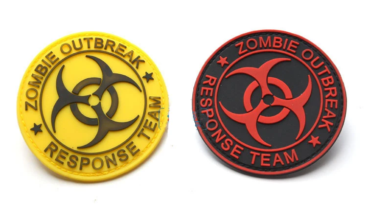 Ответная Команда Зомби Biohazard нашивка боевой дух крючок значки тактическая нашивка Военная нарукавная нашивка значок SWAT для рюкзака