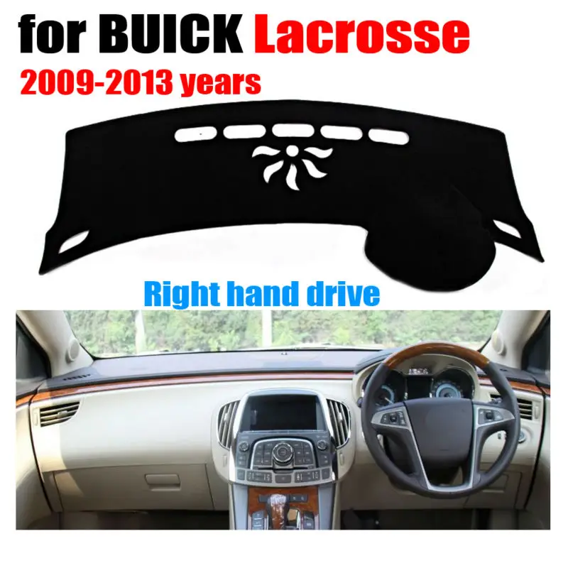 FUWAYDA Car dashboard covers mat for Buick Lacrosse 2009 2013 years