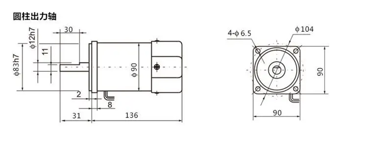 110V 200 V/220 V/230 V 380V AC вертикальный микро мотор-редуктор Постоянная скорость 60W 5IK60GN Постоянная скорость высокий крутящий момент 7 RPM-450 RPM 5GN