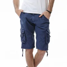 Военные мужские шорты Карго брендовые новые армейские камуфляжные шорты мужские хлопковые рабочие повседневные короткие брюки плюс размер Korte Broek Mannen