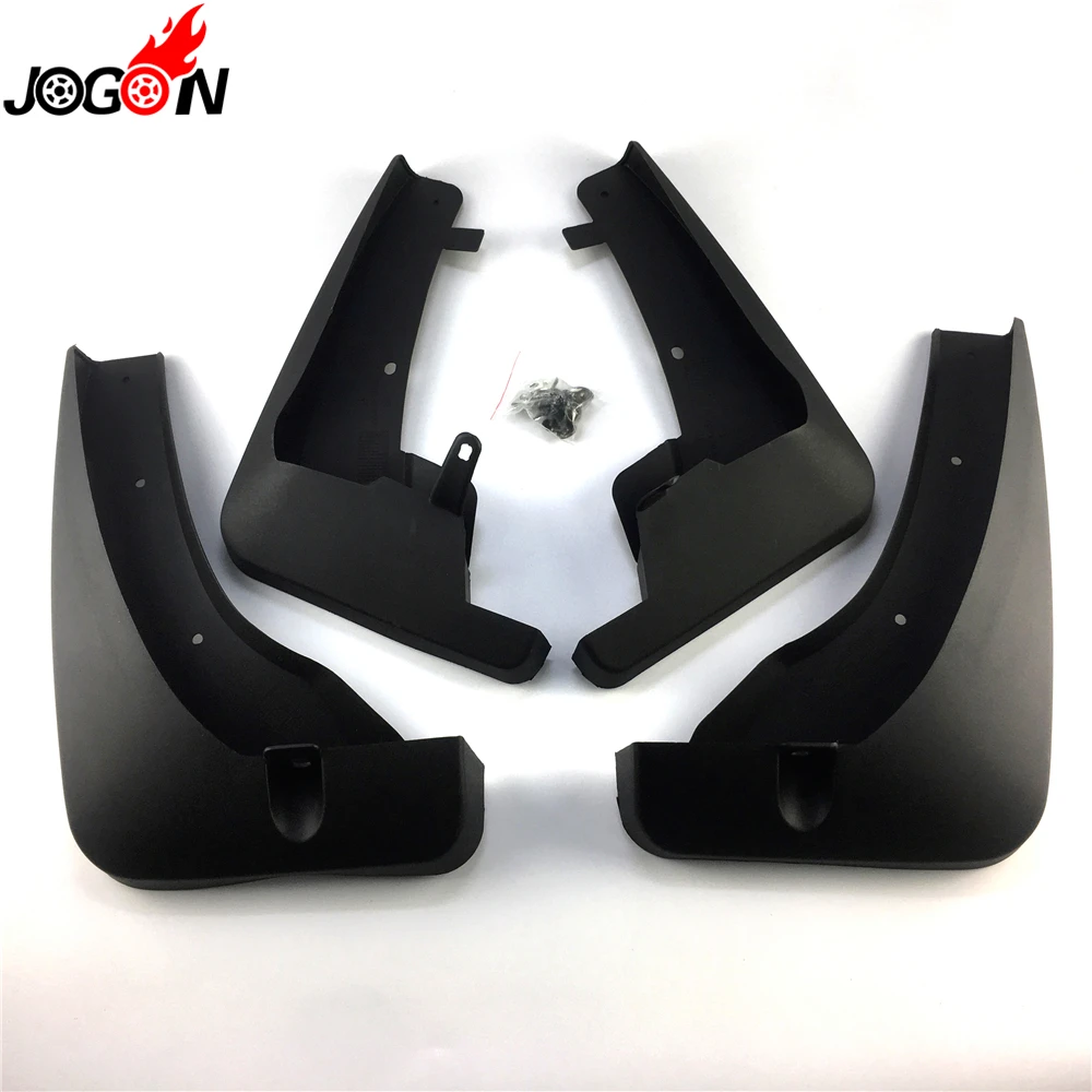 

For Infiniti QX50 P71A 2018 2019 Car Front & Rear Mud Fender Flaps Splash Guards Mudflaps Mudguard 4PCS Black Accessories