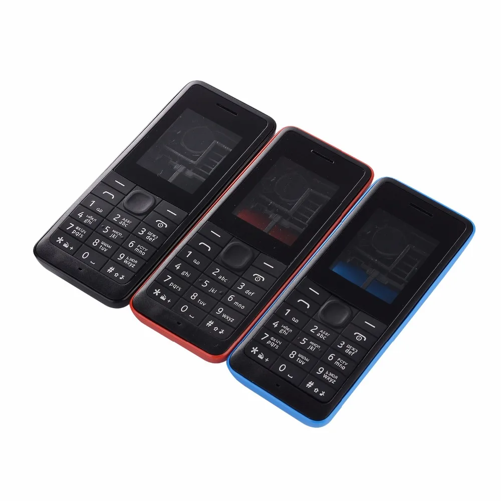 Полный Мобильный телефон Корпус чехол + клавиатура для Nokia 1060 1070 106 107 задняя крышка/крышка батарейного отсека + Инструменты Полный Мобильный телефон Корпус чехол + клавиатура для Nokia 1060 1070 106 107 задняя крышка/крышка батарейного отсека + Инструменты