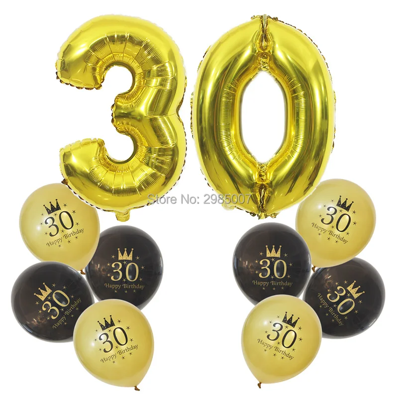 Воздушные шары для 30 летия 40/50/60/70/80 лет|Воздушные и аксессуары| |