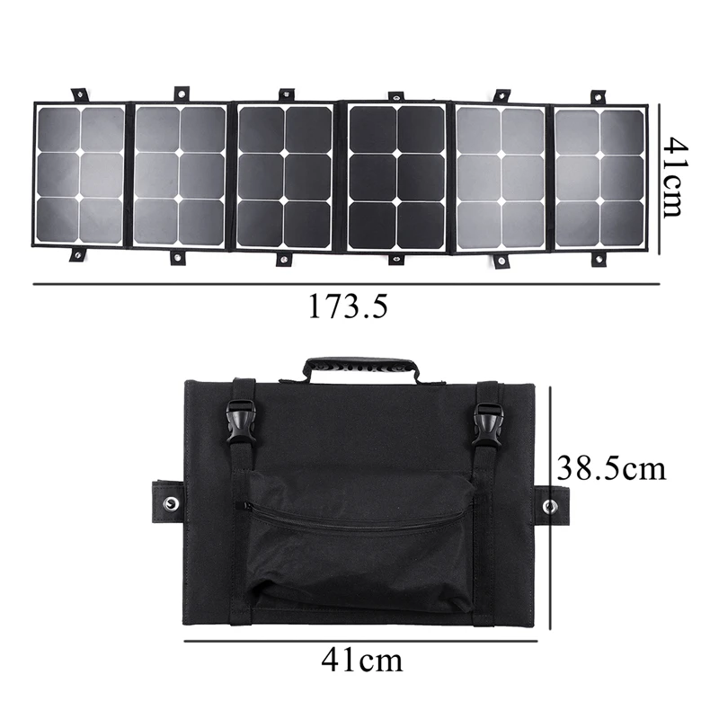 300W Портативный Панели солнечные 18V складной Водонепроницаемый Зарядное устройство Мощность банка для телефона Батарея USB Порты и разъёмы для использования вне помещений