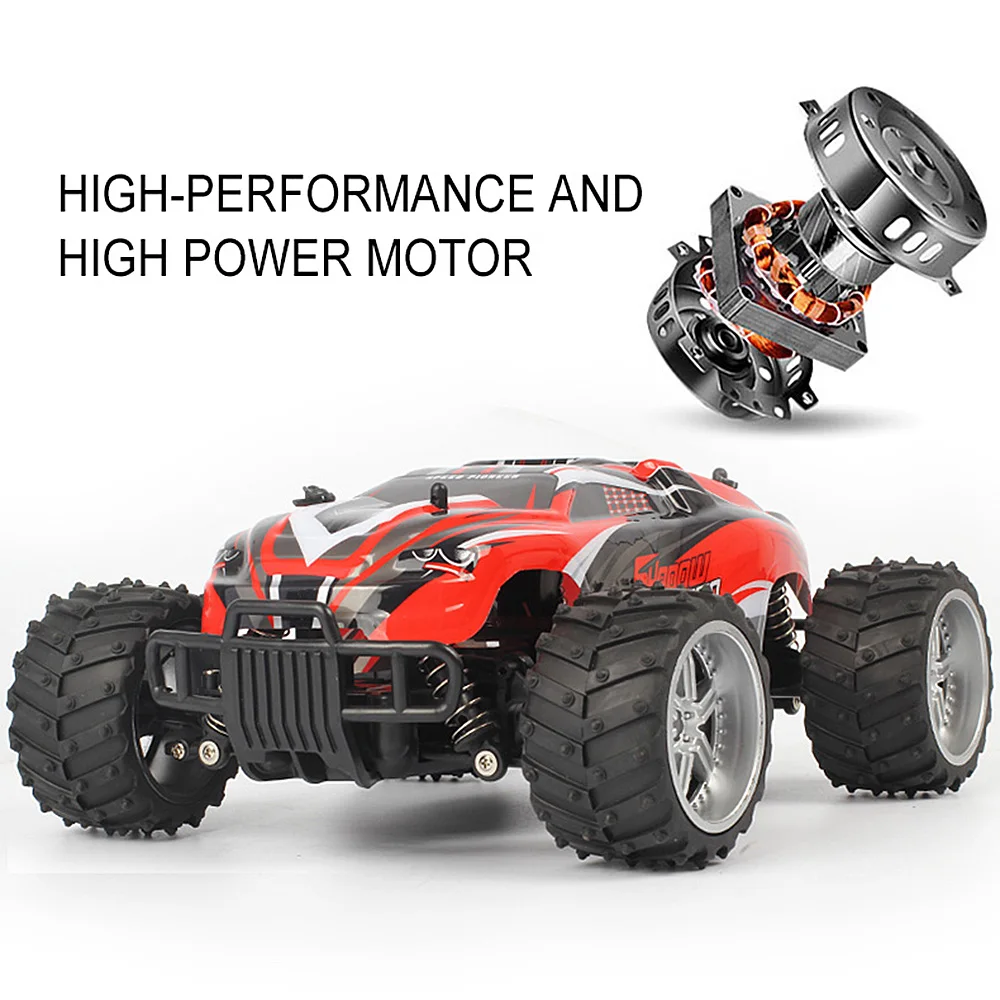 9505 автомобиль с дистанционным управлением 1/16 2,4G 4WD высокая скорость 20 км/ч RC автомобиль внедорожный Багги внедорожник Грузовик С 7,4 V 380mAh Lipo батарея
