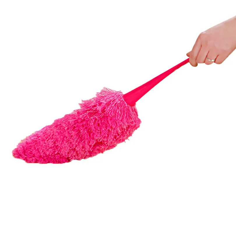 Household Dust removal Chenille Dust cleaner Magic Soft Microfiber Cleaning Duster Dust Cleaner Handle Feather Static Anti (7)