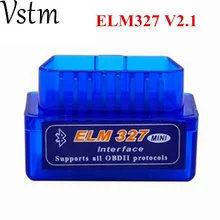Super mini elm327 bluetooth v2.1 elm 327 obd2 trabalhando para android torque/pc suporte todos os protocolos obd2 com multi-línguas