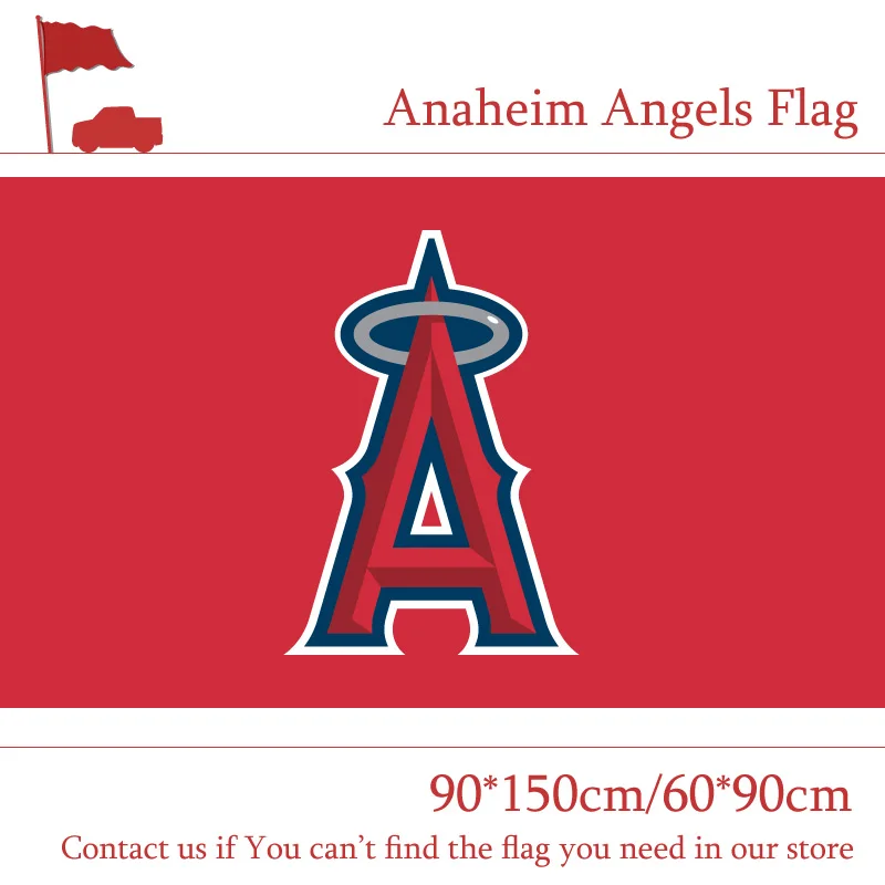 Бесплатная доставка 90x150 см 60x90 см Anaheim Angels звезда и полоса флаг 3ftx5ft флаг из полиэстера