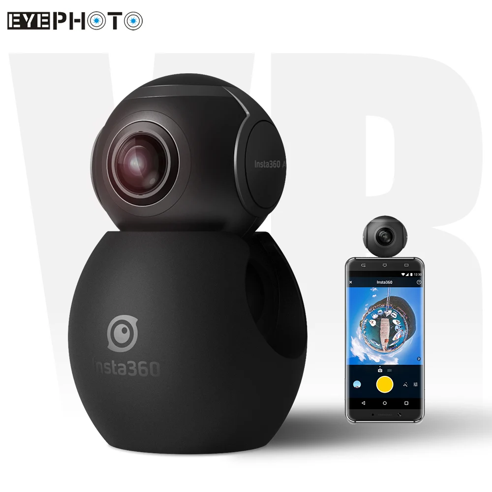 Prix pour Insta360 Air Mini Panoramique 360 Caméra 360 Degrés Cam 3 K HD large Double Angle Fish Eye Lentille VR Caméra Vidéo pour Andriod Smartphone Prix pour Insta360 Air Mini Panoramique 360 Caméra 360 Degrés Cam 3 K HD large Double Angle Fish Eye Lentille VR Caméra Vidéo pour Andriod Smartphone