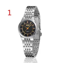 Men’s watch men’s watch black surface steel belt waterproof female watch student Han mechanical watch