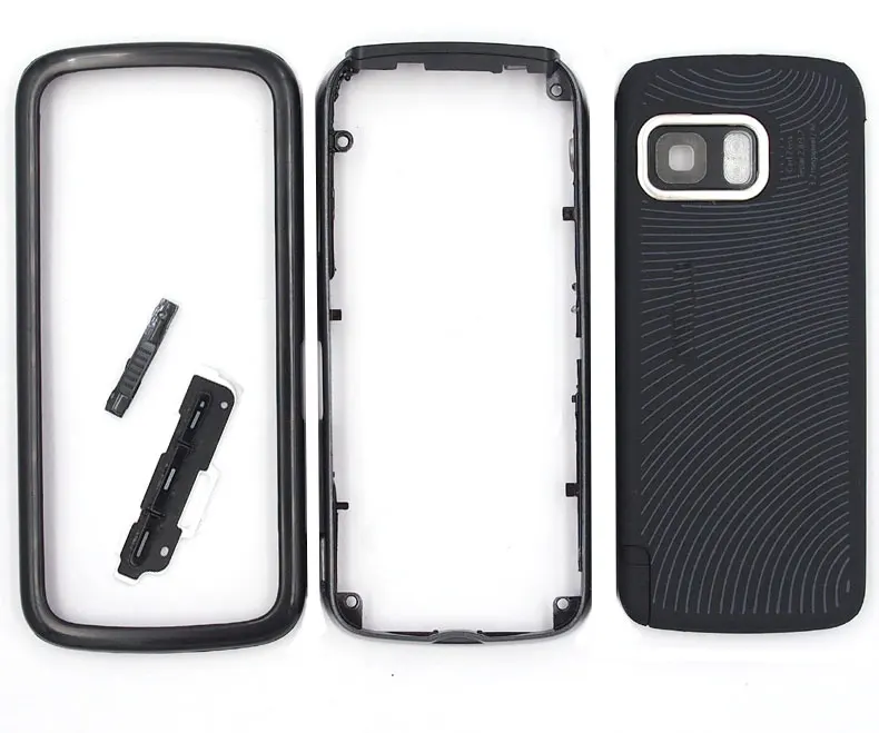 New Full Black Housing Case Cover Keypad button for Nokia