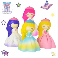 Jumbo мягкое принцесса галактика Сквош антистрессовые игрушки для взрослых Scuishi ароматический коврик с запоминанием формы