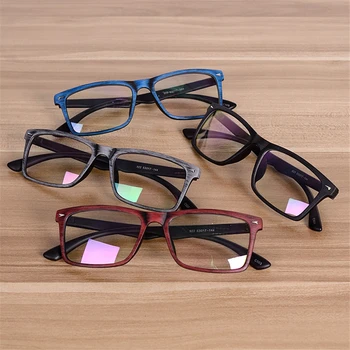 

GLAUS Glasses Men and Women Unisex Wooden Pattern Fashion Retro Optical Spectacle Eyeglasses Glasses Frame Vintage Eyewear