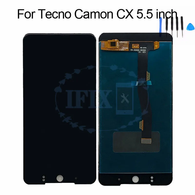 

Display For Tecno CX LCD Touch Screen Digitizer Assembly Replace For Tecno Camon CX LCD Repair Parts 100% Tested 5.5 inch