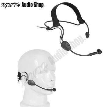 

Cardioid Headworn Condenser ME3 Microphone Headset For Sennheiser G1 G2 G3 AKG Shure ULX PGX SLX Wireless Mic System Black
