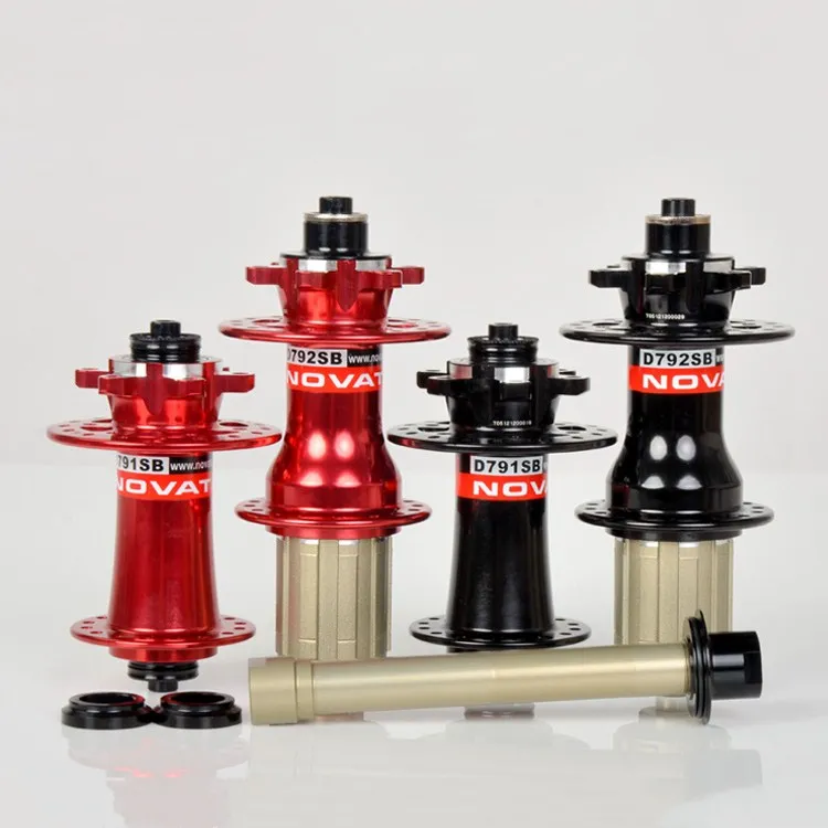 NOVATEC D791 D792 велосипедная ступица MTB 32 отверстия подшипника 12*142 мм через диск