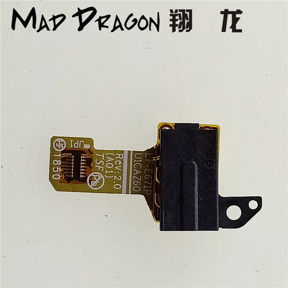 Laptop NEW original Headphone Port Headphone Circuit hole Board Connector For Dell XPS13 9370 XPS13 9380 AUDIO JACK LF E671P
