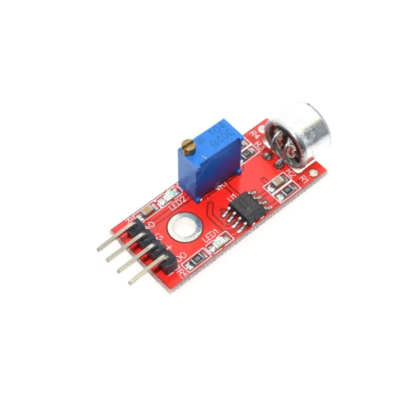 Фонарь детектора микрофона для Arduino AVR PIC|microphone sensor|sensor modulemicrophone sound sensor module |