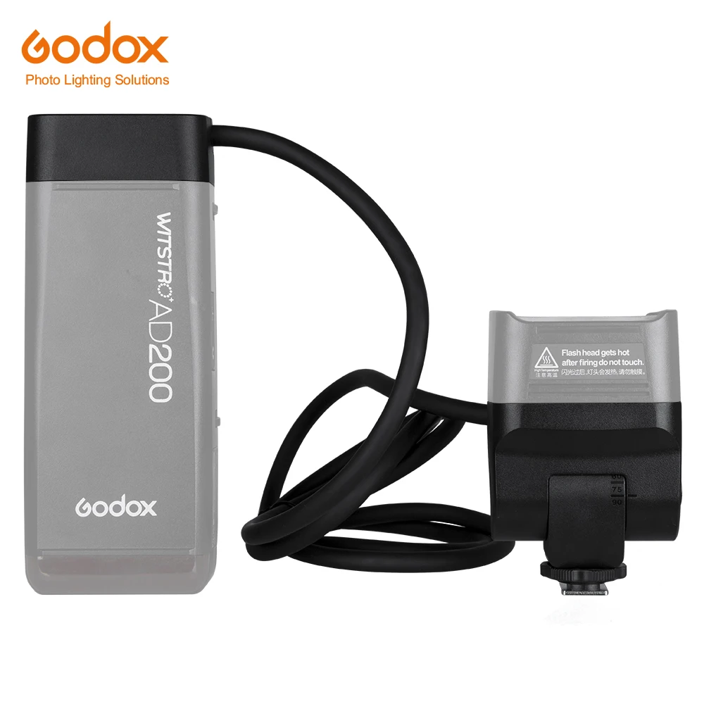 Godox AD200 комплект 200Ws 2,4G ttl карманная вспышка стробоскоп 1/8000 HSS Беспроводная монолайт 2900mAh литиевая батарея и голая лампа/Speedlite