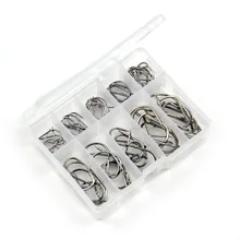 Размер 3-12 рыболовные крючки колючие ящик для рыболовных крючков Упаковка партия 70 штук крючок Ise