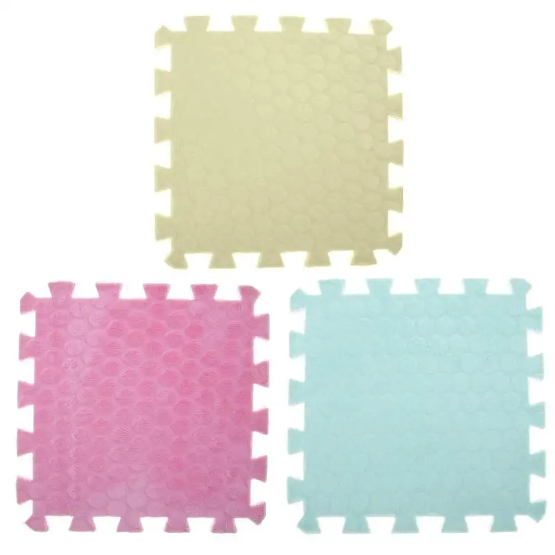 Puzzle Carpet Baby Play Mat Floor EVA Foam Soft Plush Split Joint Play Mat Children Baby Crawl