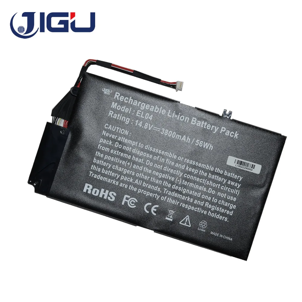 JIGU 3 ячейки батареи ноутбука 681879 171 541 EL04 EL04XL ELO4XL HSTNN IB3R UB3R TPN C102 для HP ENVY 4 4T 1000