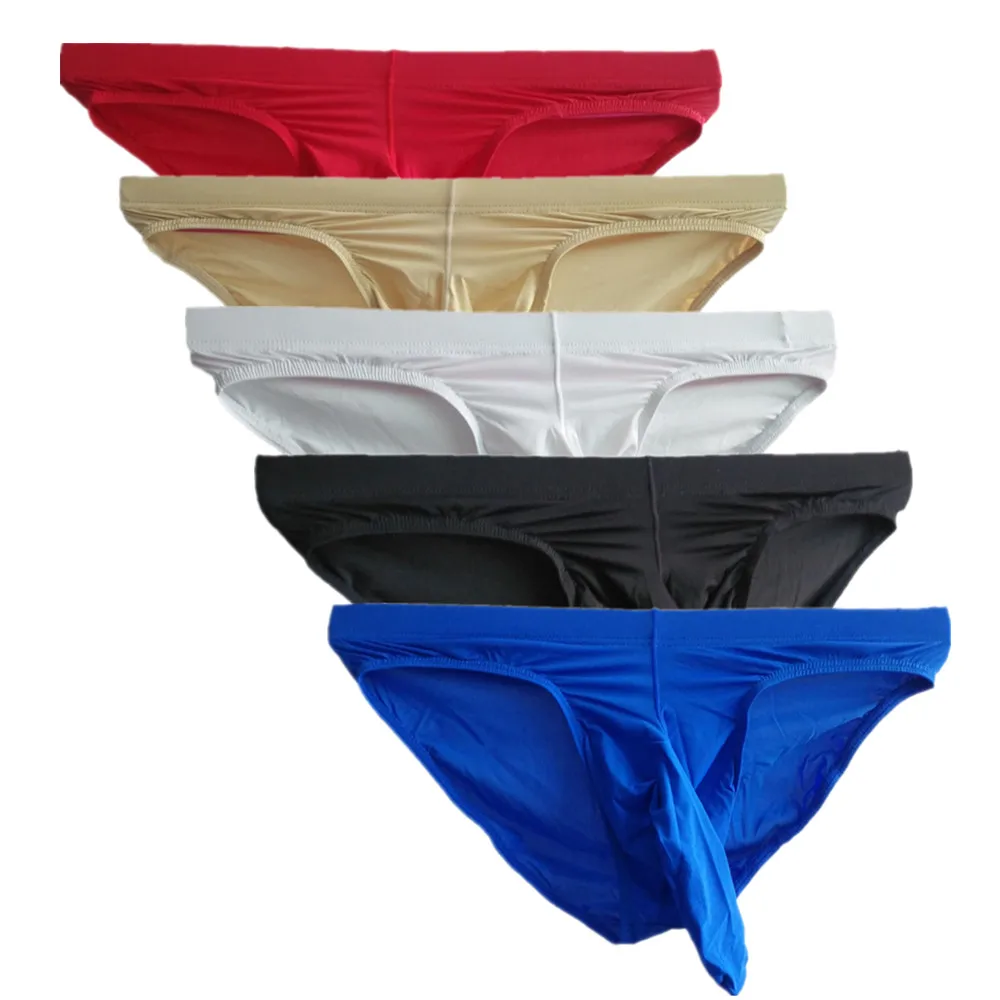 Cool Ultra Thin Men Underwear Briefs Mens Underpants Breathable Male