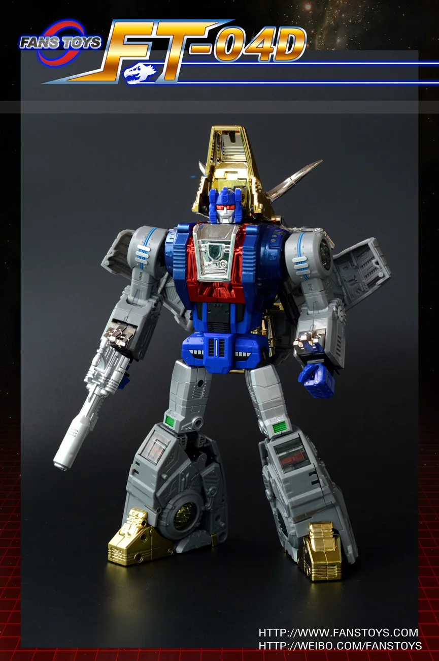 FansToys FT-04D  Iron Dibots No.1 Scoria  Blue Limited Edition 500