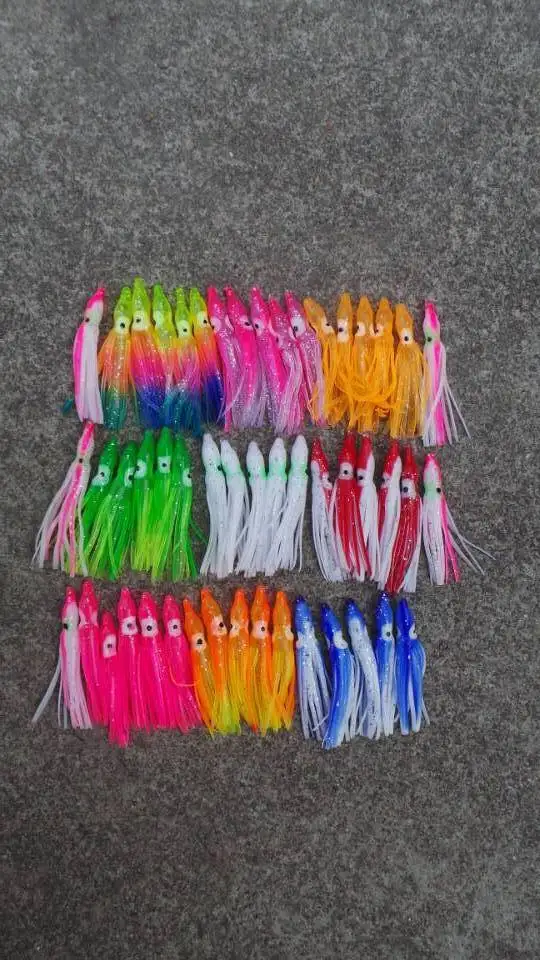 

MR OCTOPUS 100pcs 5cm , fishing lure.soft lure , octopus lure, squid jigs, , random colour mixed
