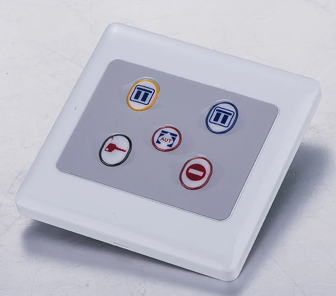 

Five-range programmed switch different functions with 5 control button