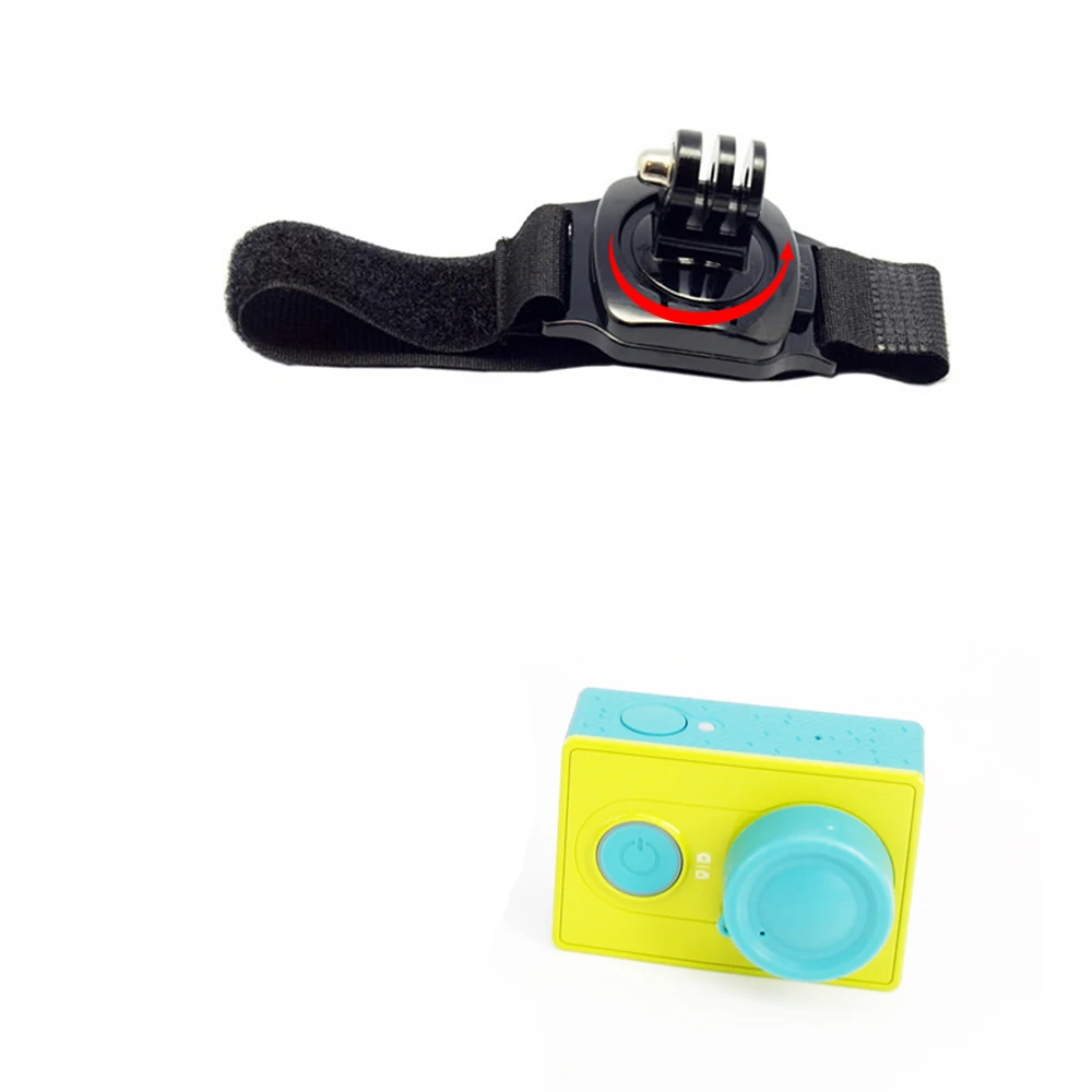 ZJM 360 degree Rotation gopro Wrist Mount accessories Hand Strap for