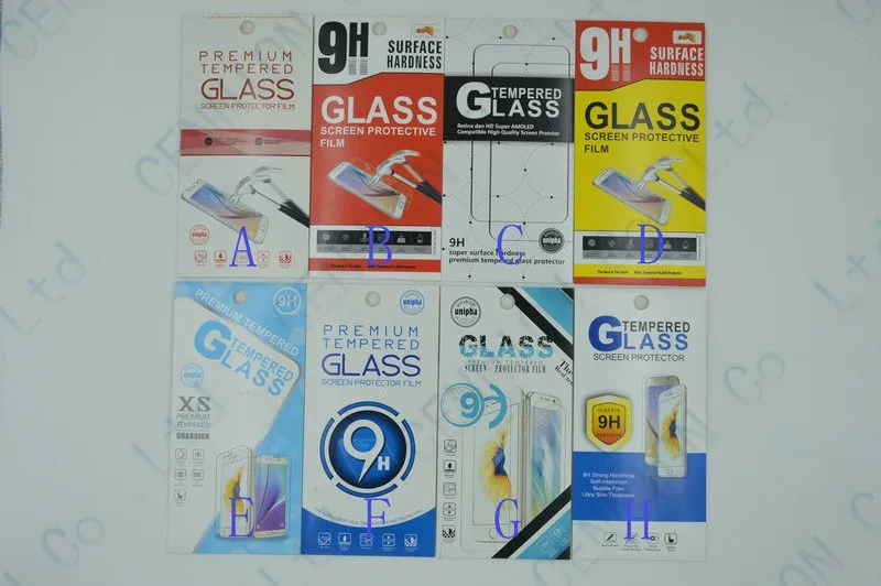 multicolor tempered glass retail package for iphone 7 plus pro 7s 6s 6 plus_02