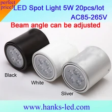 Новое поступление Epistar 5 Вт Мощный светодиодный потолочный светильник высокой яркости холодный белый/теплый белый