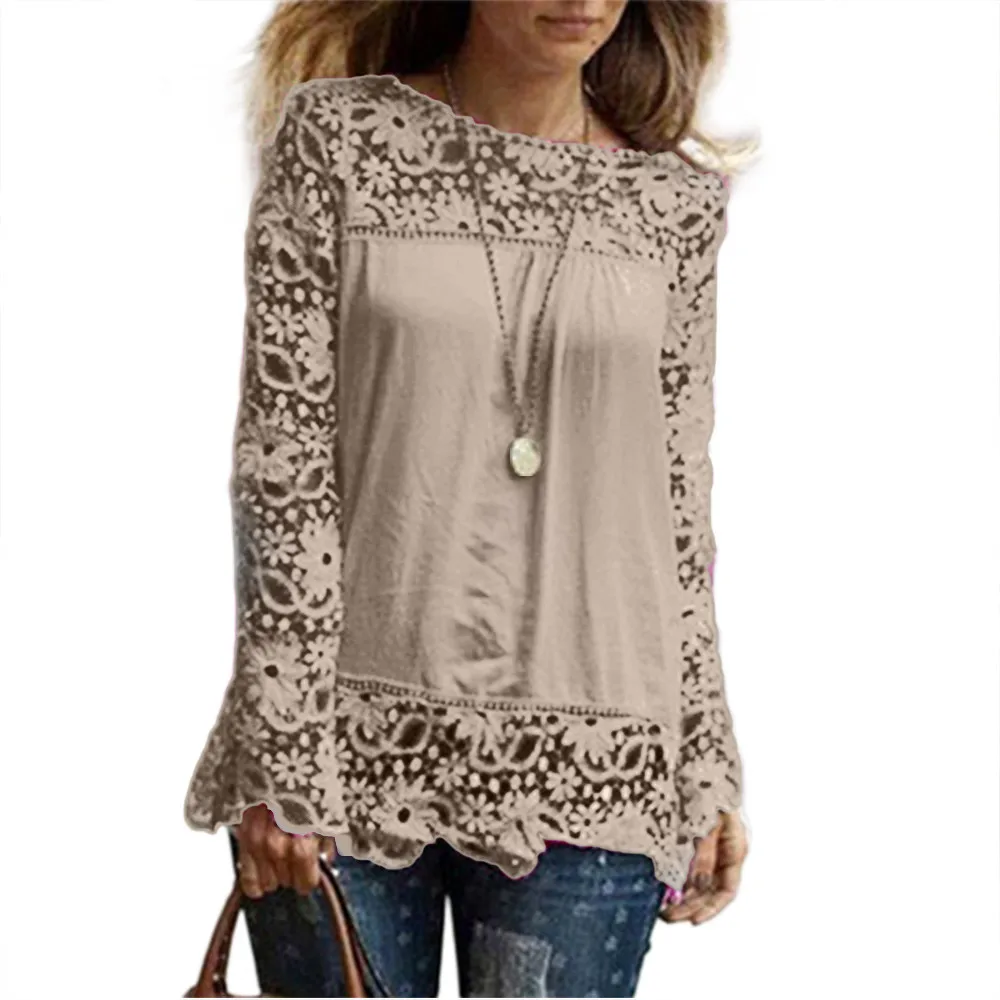 Aliexpress.com : Buy newest trendy women blouses o neck