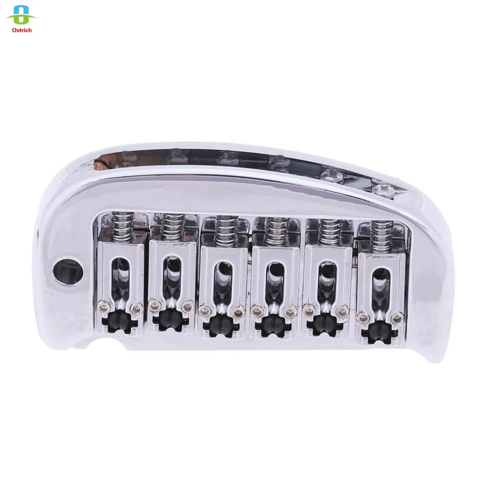 

Electric Guitar 6 Saddle Double Roll Bridge Bowed Strings Tremolo Bridge