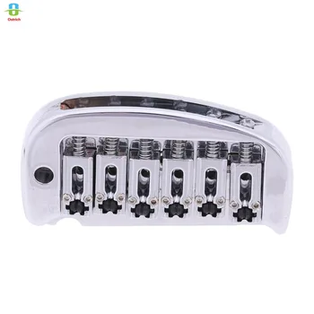 

Electric Guitar 6 Saddle Double Roll Bridge Bowed Strings Tremolo Bridge