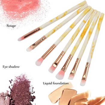 

Makeup Marble brushes 7Pcs Multifunctional Makeup Brush Concealer Eyeshadow Brushes Set Tool Cosmetic Brushes