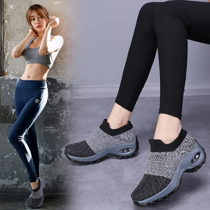 

New high quality Lightweight Outdoor Athletic Lovers walking sport shoes women Running shoes women sneakers Female size35-42