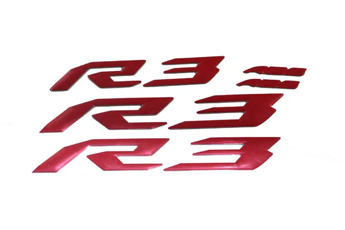 

Kodaskin emblem sticker decals 3D raise for MOTOR YZF R3 ABS 5pieces