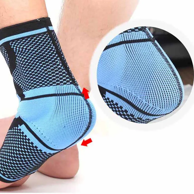 1pc tornozelo suporte malha náilon absorção de