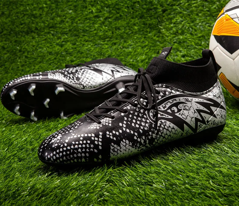 DR. EAGLE FG/Футбол AG обувь мужские Бутсы для футбола высокие ботильоны шиповки Уличная обувь для футбола европейские размеры 38-45
