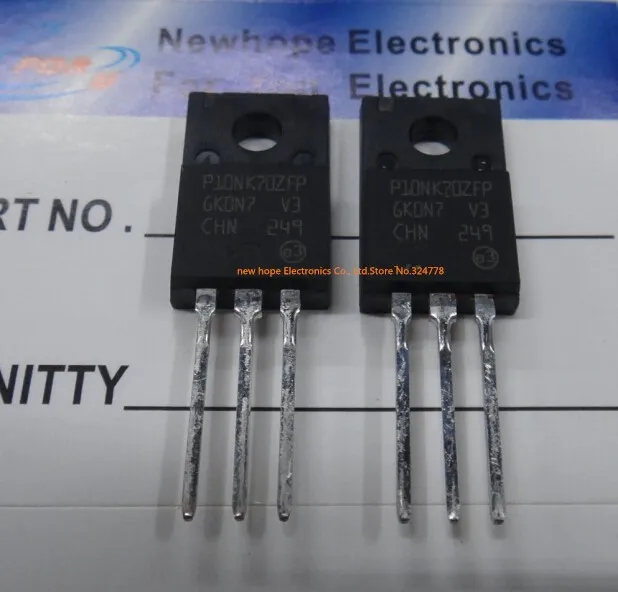 Новая надежда STP10NK70ZFP STP10NK70Z 10NK70 TO-220F 100% новый | Электронные компоненты и