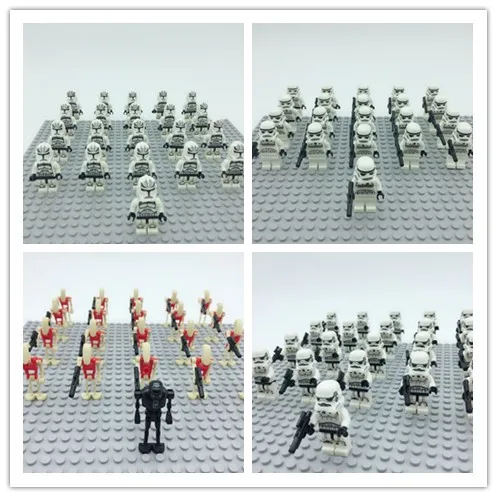 

21PCS Star Wars Storm Clone Trooper Commander Captain Rex Storm Building Blocks Blocks DIY Action Best Gift Baby Toys