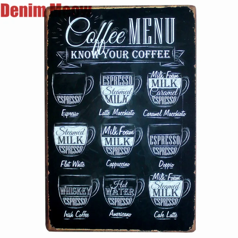 Free WIFI Shabby Chic Home Bar Cafe Vintage Wall Decor Art Metal Tin Signs Pub Tavern Retro Decorative Plates Metal Poster A755 - Image 4