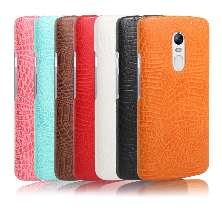 

For Lenovo Vibe X3 Case Luxury Crocodile pattern PU leather Case For Lenovo X3c70 X3c50 X3 Lemon fashion Phone Case Back Cover