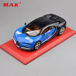 Детский Рождественский подарок Модель автомобиля игрушки 1:18 Bugatti Хирон литья под давлением модели Roadster автомобиль с происхождения коробка