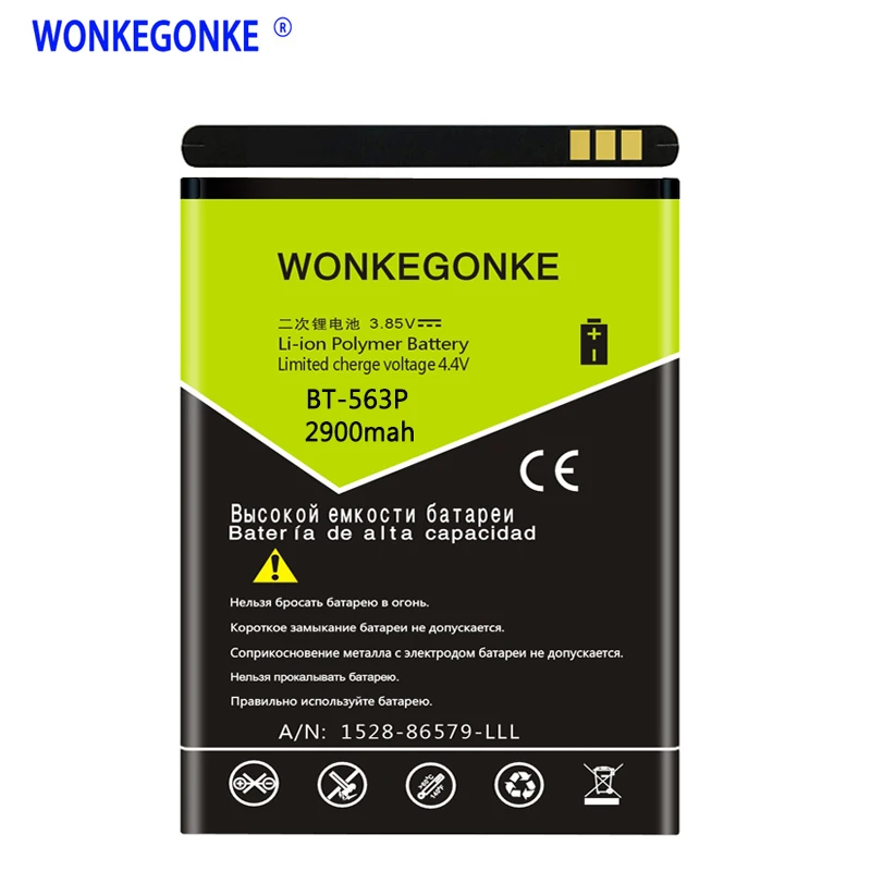 WONKEGONKE BT 563P battery для Leagoo M5 PLUS мобильный телефон battery|Аккумуляторы мобильных
